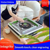 Table de Mahjong Électrique pour Quatre Joueurs Modèle 36 – Design Portable, Tuiles en Mélamine, Utilisation Domestique, Emballage Boîte Couleur