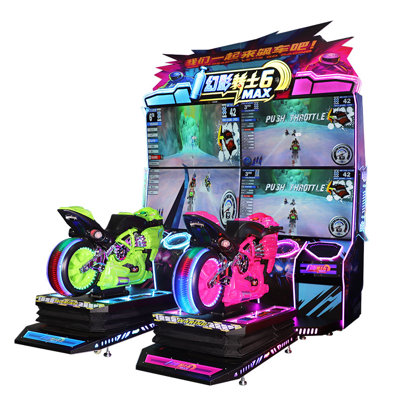 simulateur de courses de motos