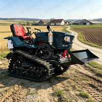 Tracteurs à chenilles diesel directement de l'usine, adaptés aux vergers, aux fermes, aux rizières et à d'autres contextes