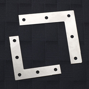 Équerres de connexion en fer de type T et de type L, 5 mm d'épaisseur, nickelées, pour quincaillerie de meubles - Product Image 3