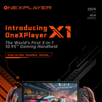 Nueva Tablet One X Player X1 Pro de 10.95 Pulgadas, Ryzen AI 9 HX 470, 32GB/64GB/1TB/2TB/4TB, Portátil con D-PAD Reemplazable, Portátil para Juegos 3 en 1