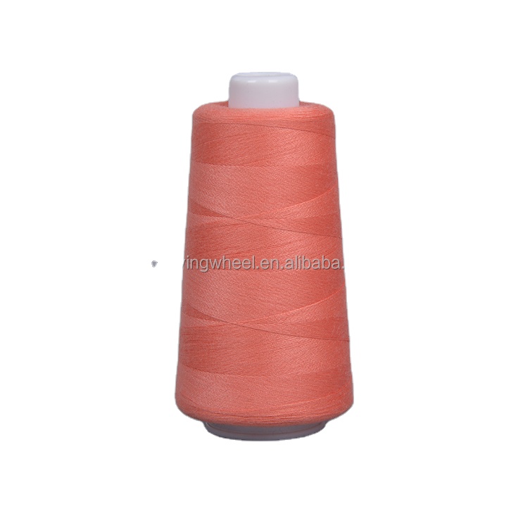 40s/2 27tex 120 шитья крашеных брендов, крученая полиэфирная швейная нить, оптовая продажа
