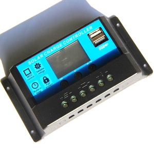 Masuyoshi Mitsu Solar Charge <b>Controller</b> 20A 12V/24V LCD Dual <b>USB</b> PWM - Product Image 2