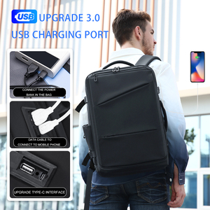 Hefeng rugien — <span class=keywords><strong>sac</strong></span> à dos étanche pour hommes, sacoche de sport, décontractée, de grande capacité, à plusieurs compartiments, pour ordinateur portable, idéal pour les voyages, à la mode - Product Image 3