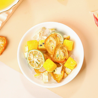 Kumquat, citroen & passievrucht kruidenthee - Natuurlijke vitamine C boost & verfrissende hydraterende mix, warm of koud