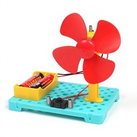 Kit de bricolage pour ventilateur, expériences scientifiques amusantes pour enfants, petits projets technologiques, élèves du primaire, éducatif, plastique ABS