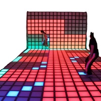 Piste de danse interactive pour jeux d'enfants 30x30cm Lumière de piste de danse interactive à LED jeux lumineu