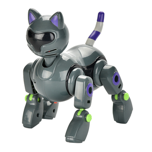 DIY gato robot de juguete para los niños la montado robot de juguete con sonido luz separar robot - Product Image 1