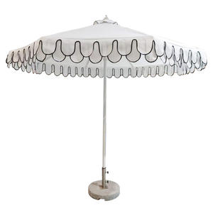 Sombrilla personalizada de aluminio resistente de tamaño grande con logotipo impreso, sombrilla para patio, playa, ocio, restaurante, sombrilla para exteriores, venta al por mayor - Product Image 6