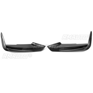 F30 2pcs Front Bumper Lip <b>Splitter</b> Spoiler Side Canards for BMW F30 F31 M Sport 2012-2019 Fog Light Lamp Eyebrow Frame Cover - Product Image 3
