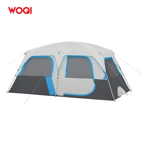 Woqi Groothandel Outdoor Waterdichte Weerbestendige Familie Luxe Grote Camping Tent Met Draagtas Glamping