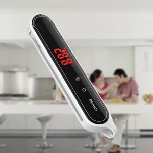 Termometer daging <span class=keywords><strong>Digital</strong></span>, pembacaan instan termometer makanan kalibrasi untuk permen, panggangan BBQ, cairan, daging sapi, Turki - Product Image 5