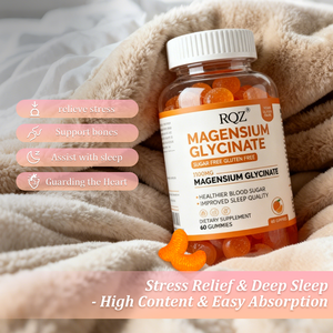 Gomme di Magnesio Glicinato a Marchio Privato 1100mg - Senza Zucchero, Senza Glutine, Fornisce Energia, Integratore Alimentare per Adulti - Product Image 2