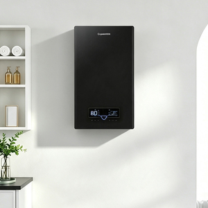 Chaudière murale Ouyada 4-24kW WiFi Tuya App intelligente à double fonction de chauffage instantané, norme UE, vente en gros, usine chinoise, affichage numérique - Product Image 4