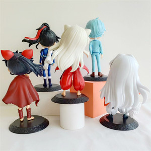 5ชิ้น/เซ็ต Qposket Inuyasha Sesshoumaru <span class=keywords><strong>Higurashi</strong></span> Towa Setsuna Moroha ตุ๊กตาตกแต่งอนิเมะ15-16ซม. - Product Image 6