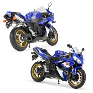 BobbieGoods WELLY 1:10 Yamaha YZF R1 Motocicleta Pesada de Juguete de Plástico ABS Fundido a Presión, Modelo de Simulación Realista, Venta al por Mayor - Product Image 1