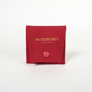 PackSecret Customized Luxury <b>Magnetic</b> Gift Box Corrugated Paper Packaging Boxes with Microfiber <b>Button</b> Pouch Foil Logo Printed - Product Image 3