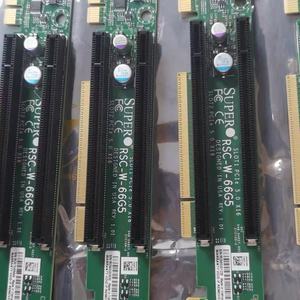 การ์ดไรเซอร์ Supermicro RSC-W-66G5 1U รุ่นใหม่ของแท้ 2 ช่อง PCI-E 5.0 X16 ออกแบบในสหรัฐอเมริกา - Product Image 4