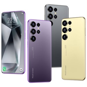 Hot Bán Điện Thoại Di Động S24 Siêu Đúng 4G Trái Thủng 7.3 Màn Hình Lớn 1300 10,000 Pixels 3 + 64 Đúng Tám Lõi - Product Image 1