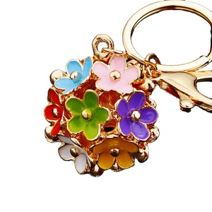 Creative Flower Keychain Car <strong>Key</strong> <strong>Ring</strong> Pendant <strong>Bag</strong> Hanging Decorations Purse Charm Handbag Pendant <strong>Bag</strong> <strong>Key</strong> <strong>Ring</strong> for Girl Woman - Product Image 1