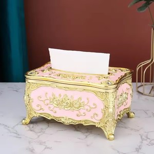 Boîte <span class=keywords><strong>à</strong></span> <span class=keywords><strong>mouchoirs</strong></span> pour salon et <span class=keywords><strong>maison</strong></span>, boîte <span class=keywords><strong>à</strong></span> serviettes en papier de luxe pour décoration de restaurant, hôtel, KTV, boîte <span class=keywords><strong>à</strong></span> <span class=keywords><strong>mouchoirs</strong></span> - Product Image 4
