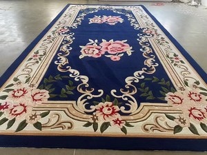 Pebble Pink Elegante Alfombra Handtufted Durable Interior-Uso al aire libre para automóvil y oración - Product Image 2