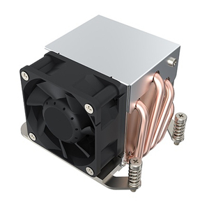 AMD AM5 200W 2U 서버 CPU 쿨러 4 히트 파이프 4PIN PWM 팬 활성 알루미늄 핀 스택 볼 베어링 냉각 Ryzen 7000 시리즈 - Product Image 2