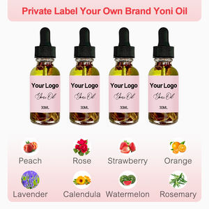 Bio Virginal Straffung Essential Yoni Öl Großhandel Private Label Ätherisches Öl Benutzer definiertes Logo Frauen Vaginal Rose Intim - Product Image 4