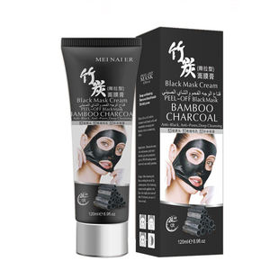 Mascarilla <span class=keywords><strong>Facial</strong></span> Desprendible de Carbón <span class=keywords><strong>Activado</strong></span> para <span class=keywords><strong>Limpieza</strong></span> Profunda de Poros, Control de Acné y Grasa, Mascarilla Nasal para Puntos Negros, Marca Privada, 120g - Product Image 5