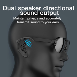 ZTX F08 Wireless <b>for</b> Touch <b>Control</b> Waterproof UV Proof Sunglasses Earphone with Music Player Type-C Charging <b>for</b> Driving - Product Image 1