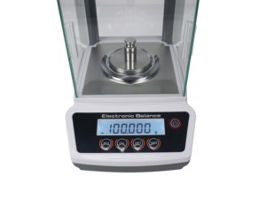 0.001g 1mg इलेक्ट्रॉनिक 500 जी विश्लेषणात्मक परिशुद्धता 300g प्रयोगशाला 100g संतुलन डिजिटल स्केल. - Product Image 4