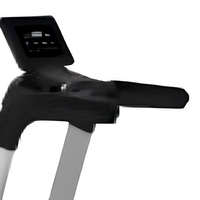 Caminadora Comercial Jiewei de 4.5HP con Frecuencia Variable AC, 24 Programas Inteligentes, Pantalla LED, Altavoz y Monitor de Ritmo Cardíaco