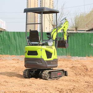 0.8 1 1.2 1.5Ton Crawler Mini Excavator Canal Trencher Micro Digger Manufacturer Direct - Product Image 2