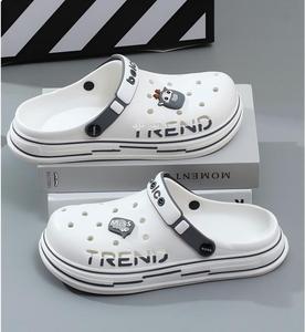 <span class=keywords><strong>Zuecos</strong></span> Ligeros de EVA para <span class=keywords><strong>Hombre</strong></span> al por Mayor, Zapatos de <span class=keywords><strong>Cocina</strong></span> con Suela Blanda, <span class=keywords><strong>Zuecos</strong></span> y Mules para Chef, Sandalias Antideslizantes, Pantuflas con Logotipo Personalizado - Product Image 2