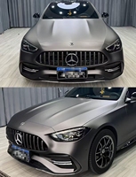 Film de protection de voiture en TPU gris montagne ultra mat AMG, auto-réparateur, anti-rayures, anti-UV, PPF, OEM, ODM, vente en gros, garantie 10 ans