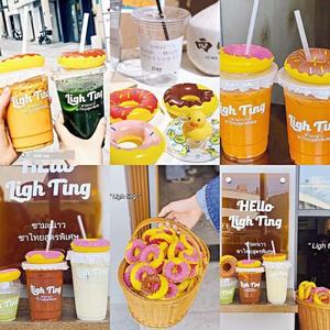 ห่วงยางเป่าลมรูปเป็ดสีเหลืองสำหรับเด็ก เป็นมิตรกับสิ่งแวดล้อม ขนาดเล็ก อุปกรณ์เสริมสำหรับชายหาดและทราย ของเล่นเล่นน้ำ - Product Image 5