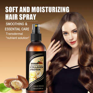 Spray do melhor óleo essencial reparador de colágeno para melhorar o cabelo danificado Organic Salon Herbal Medicine para tratar o cabelo Serum - Product Image 2