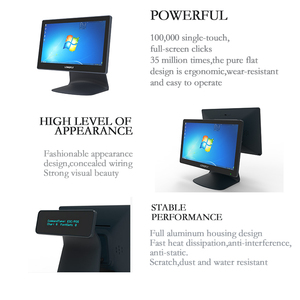LongFly Excellente Qualité <span class=keywords><strong>piont</strong></span> de vente système écran tactile capacitif 15.6 pouces système windows pos terminal paymentmachine - Product Image 4