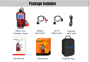 Автомобильный диагностический сканер Konnwei KW870 OBD2 EOBD, 6 В, 12 В - Product Image 6