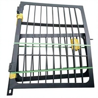 Protector de Ventana y Rejilla de Seguridad para Cabina de Excavadora SH200A6 |   Barrera Protectora de Alta Resistencia en Venta