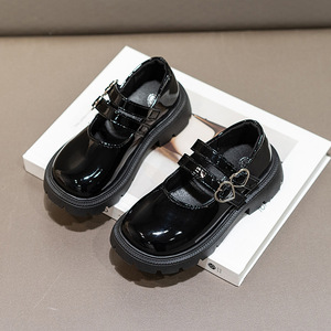 Chaussures pour enfants en cuir PU, nouvelle collection printemps-automne, style princesse, mocassins pour filles, vente en gros - Product Image 3