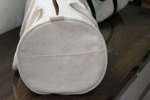 Bolsa de gimnasio de algodón, bolso de gimnasio de lona - Product Image 3