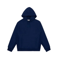 Sweat-shirt à capuche pour homme en coton biologique 100% avec logo personnalisé, impression en relief de haute qualité, broderie, coupe ample, vente en gros