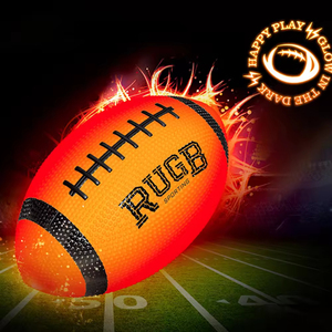 New Luminous <strong>Football</strong> Rugby for Kids Grow in Dark LED Training for Evening Play in Garden Park Beach Out Door Toys <strong>Boys</strong> <strong>Gifts</strong> - Product Image 2
