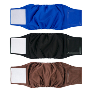 IVY réutilisable chien ventre bande adulte chien mâle femelle animal couches imperméables pour les menstruations - Product Image 1