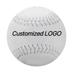 Tamanaco SB-120I Ballon de softball de 12 pouces en cuir PVC de qualité supérieure avec noyau en liège de qualité PK, taille et poids officiels pour l'entraînement et la compétition - Product Image 1