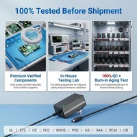 Adaptateur de chargeur de batterie Li-ion rechargeable 8,4 V 2 A pour batteries Li-ion 2S 7,4 V, chargeur de batterie au lithium 8,4 V 2 A