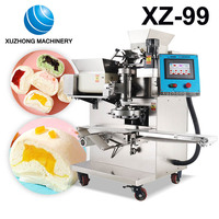 Machine commerciale de fabrication de boules de riz gluant, machine de remplissage automatique de Luo Mai Chi Mochi