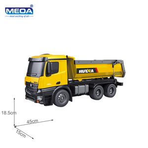 Xe tải ben điều khiển từ xa HUINA TOYS 1573 1/14 10 kênh, hợp kim, mô hình xe công trình, đồ chơi xe điều khiển từ xa, quà tặng cho bé trai - Product Image 2