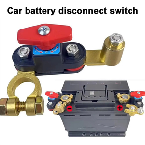 Interruttore di Disconnessione Batteria Auto 12V 24V, Interruttore Manuale in Lega di Zinco, Strumento di Disconnessione Polo Negativo Senza Attrezzi - Product Image 4